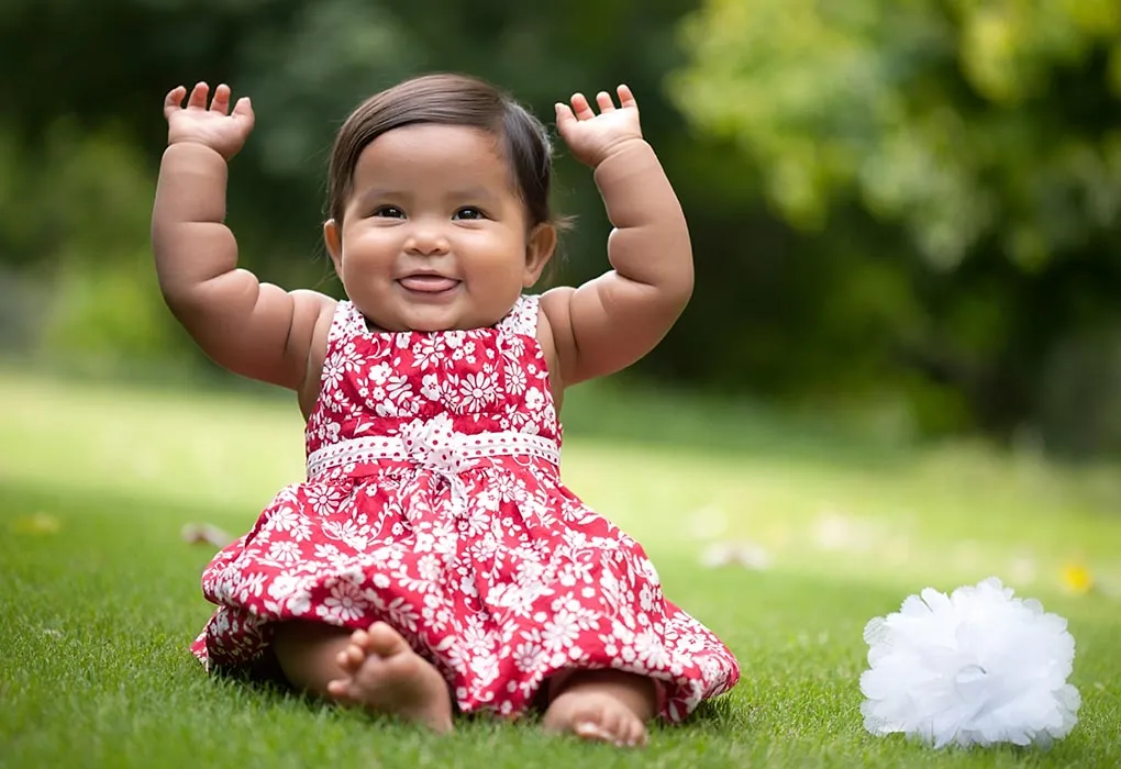Baby Blowing Raspberries – Developmental Milestone