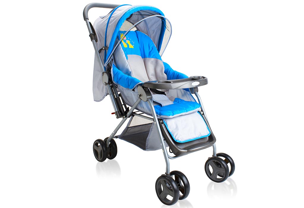 A baby stroller