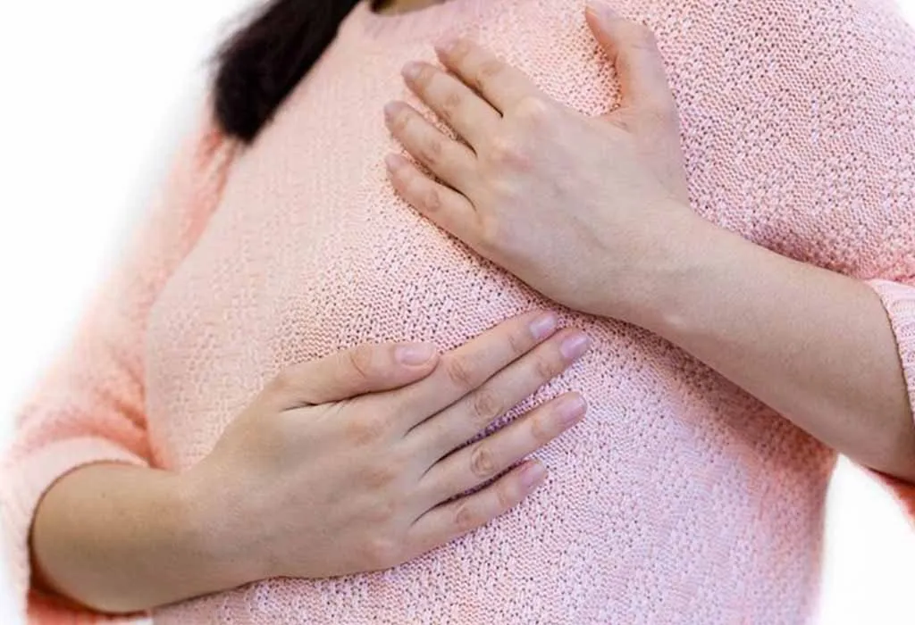 Breast tenderness, sore nipples, and other breast changes during pregnancy