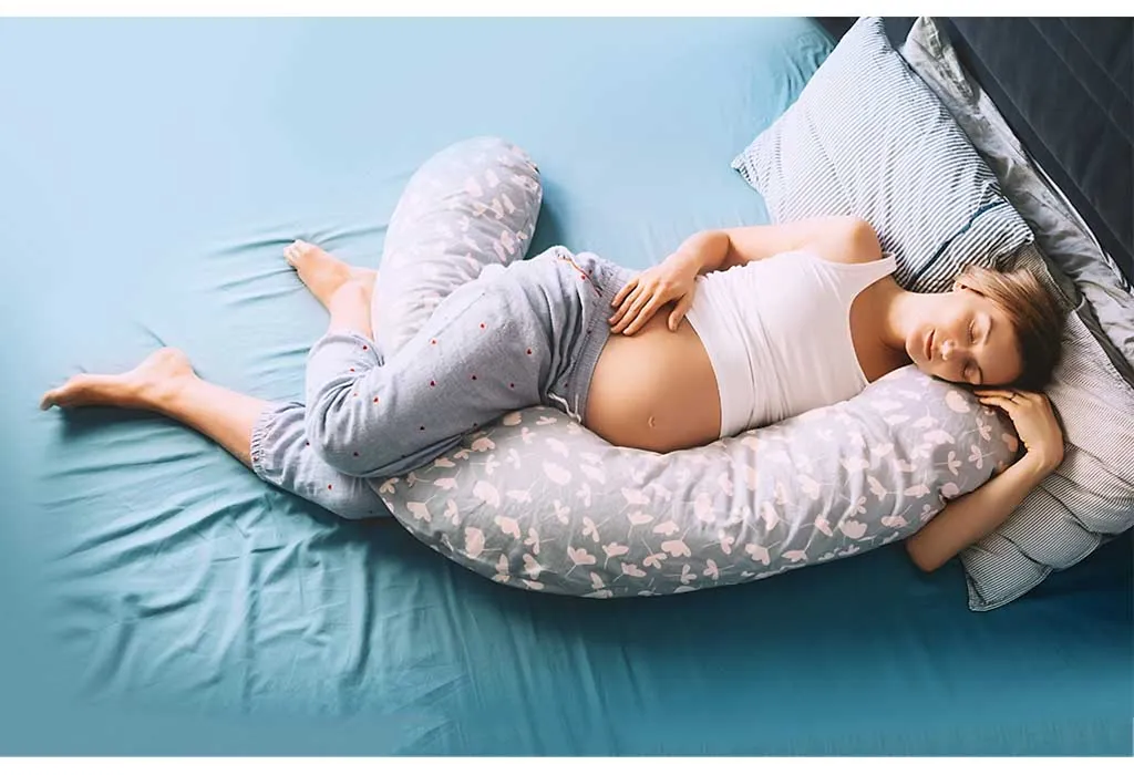 Temperature-Controlled Maternity Pillow