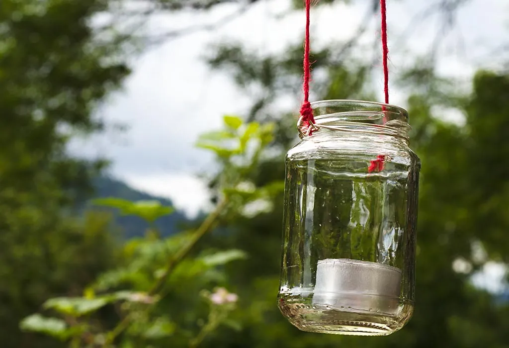 Tin Can Diya Wall Hanging