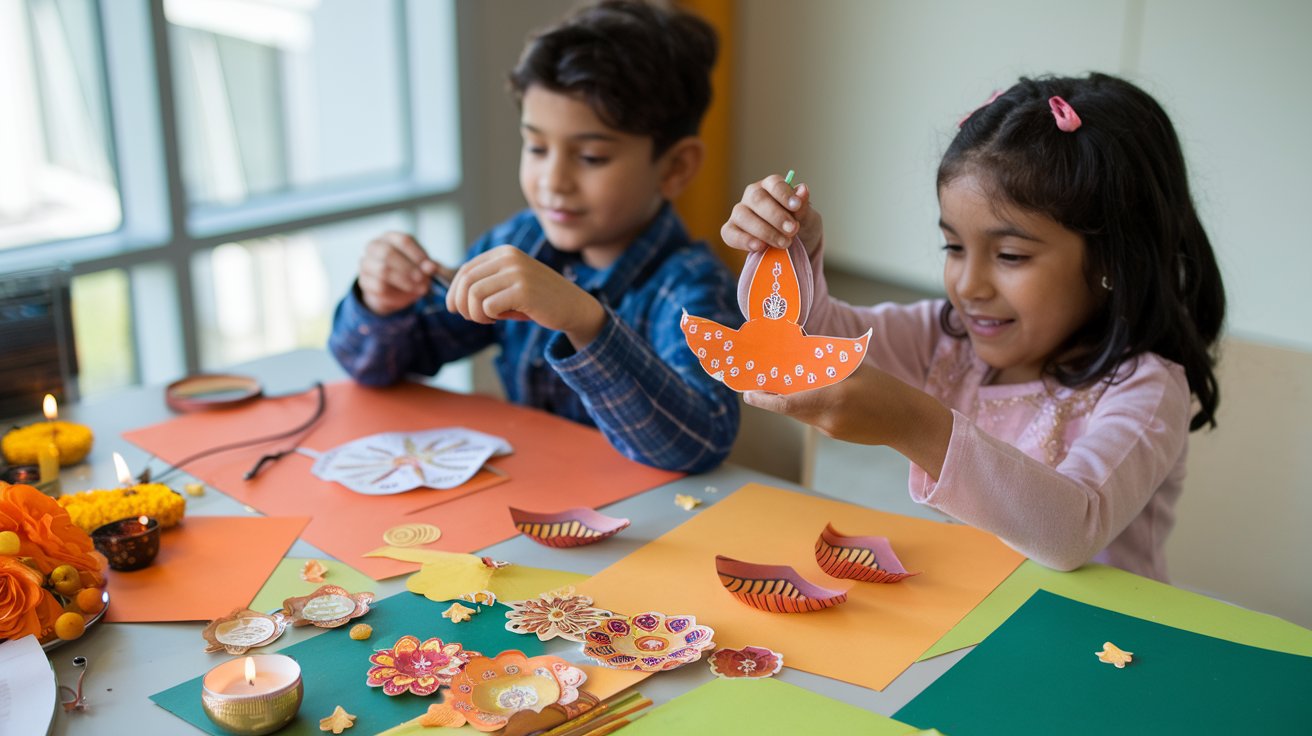 10 Easy and Creative Diwali Card Ideas for Kids 10 Easy and Creative Diwali Card Ideas for Kids