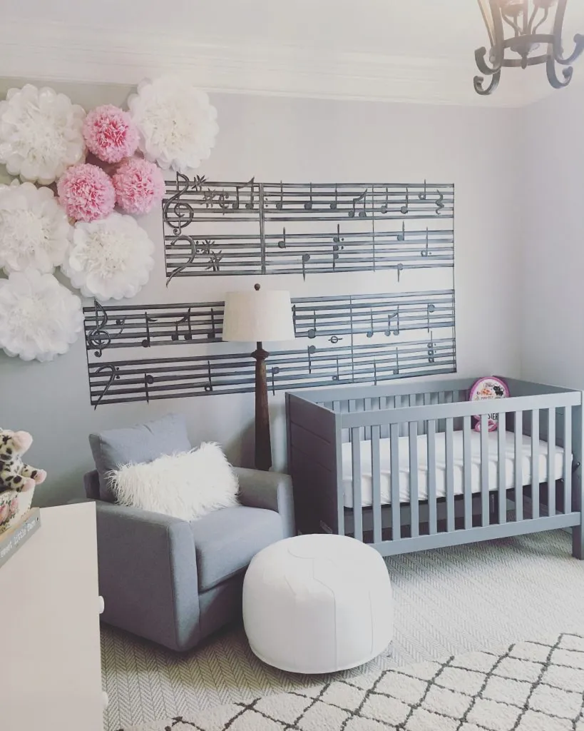music themed nursery