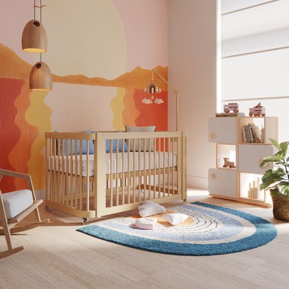 minimalist nursery theme