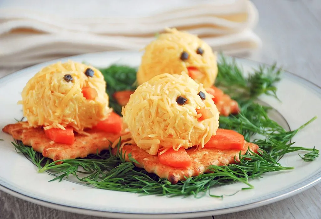 Carrot and Cheese Balls