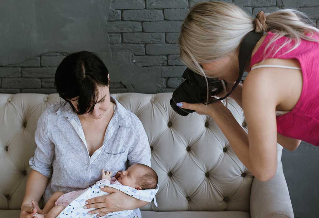 Stay Close to your Baby During The Shoot