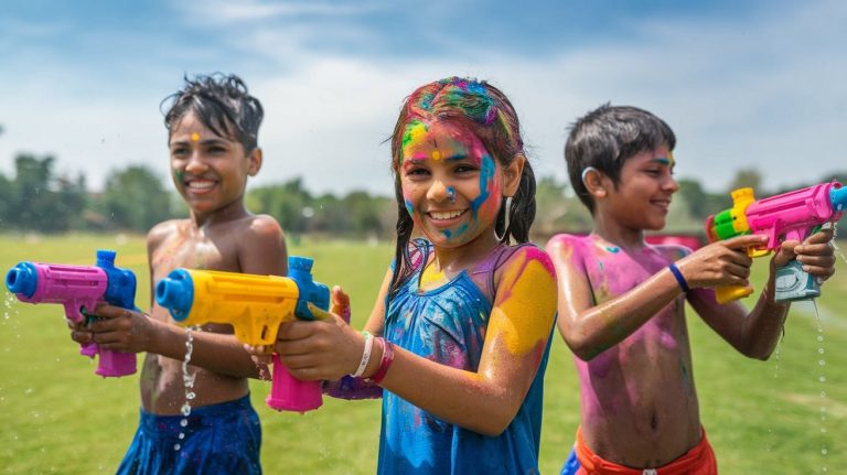 Holi Safety Tips for Your Kids