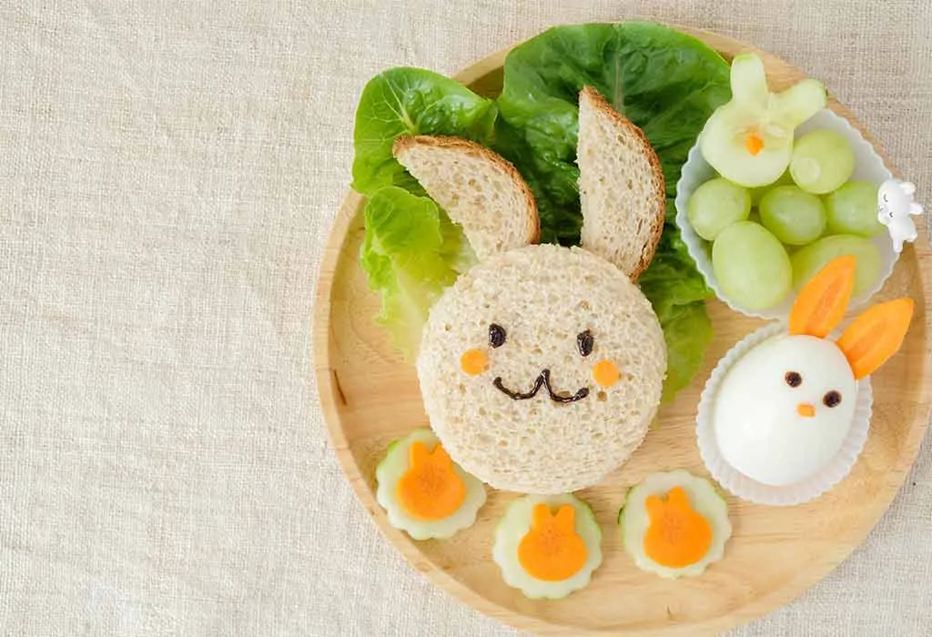 Easter Bunny Sandwiches