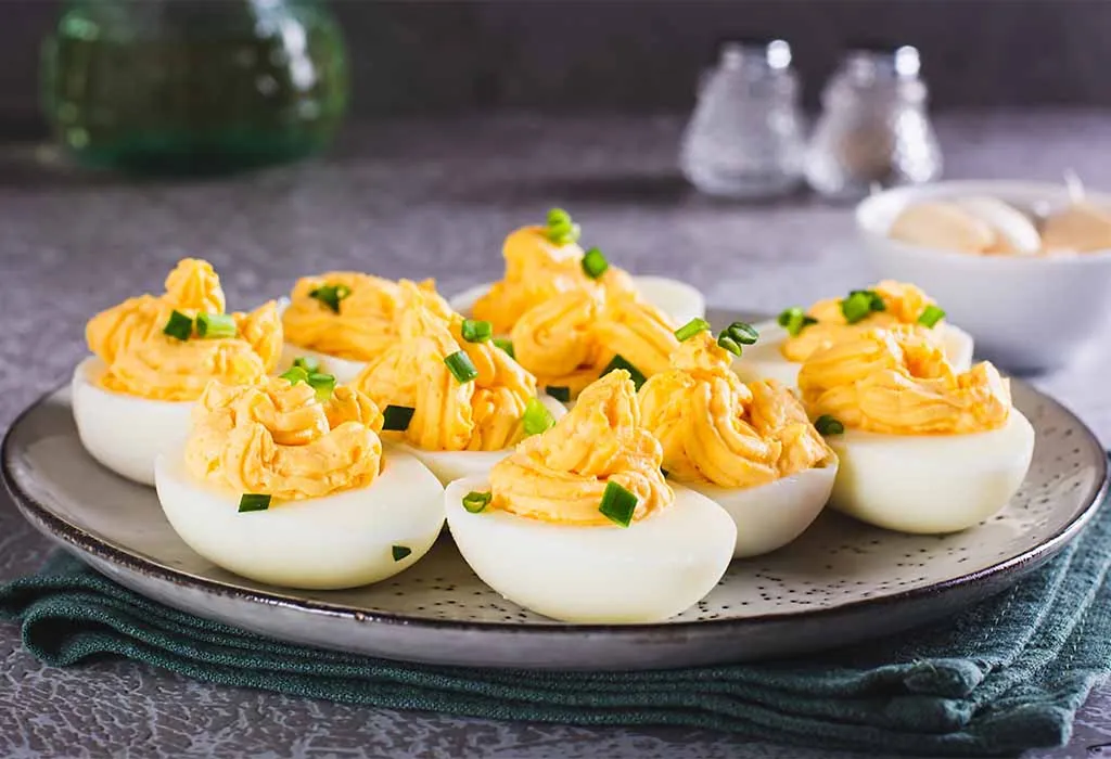 Easter Devil Eggs