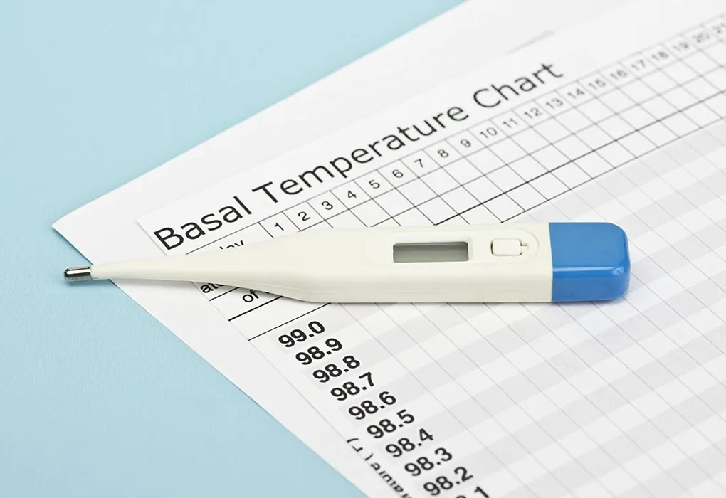 Basal temperature chart