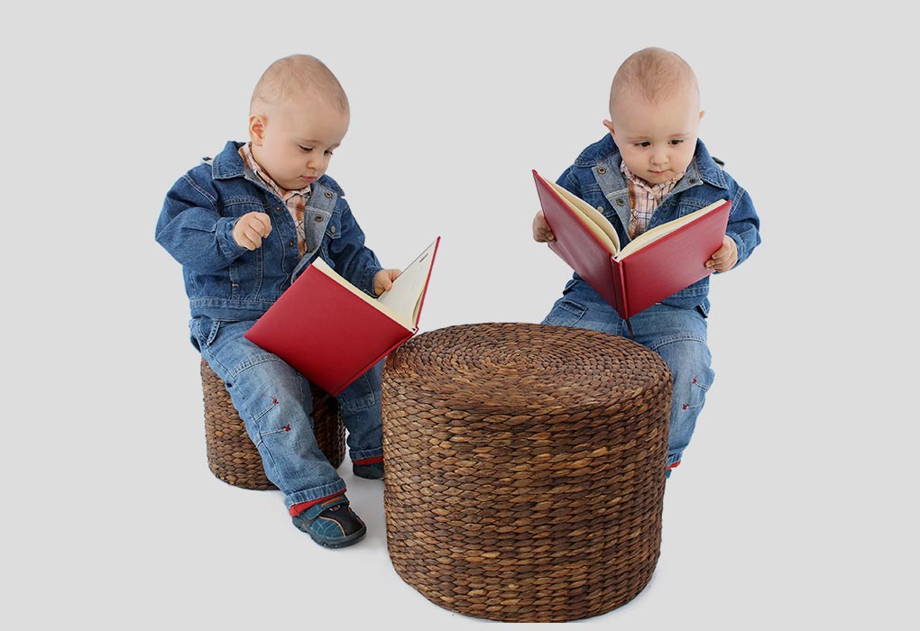 Twins book. По чтению Близнецы.