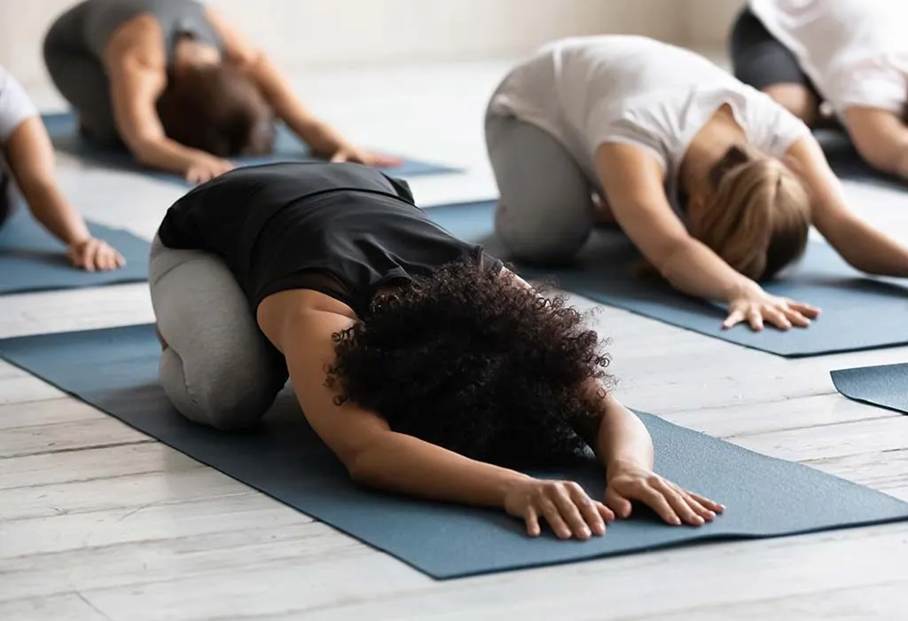 Balasana, or Child Pose