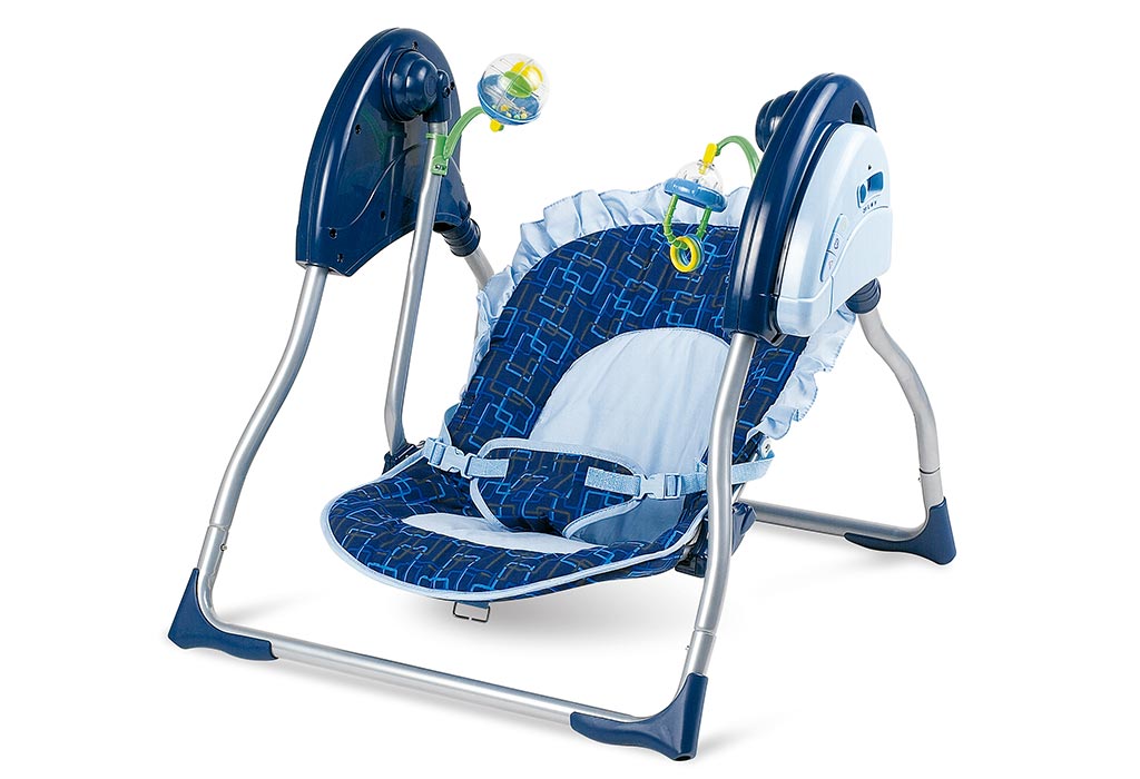 A baby bouncer