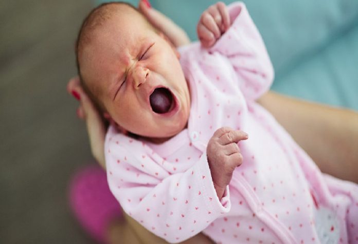 Babies rarely sleep undisturbed