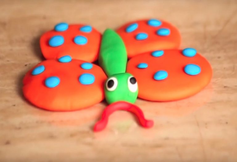 DIY Play-Doh Butterfly