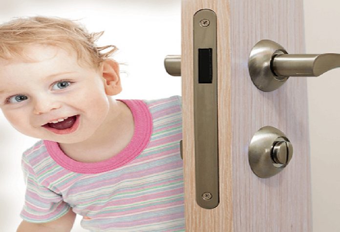 how to toddler proof your doors