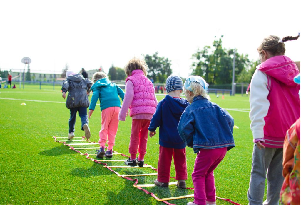 Outdoor play for children