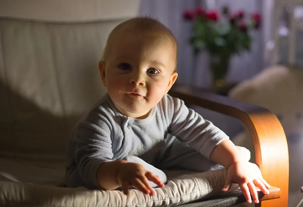Dim the lights in baby's room