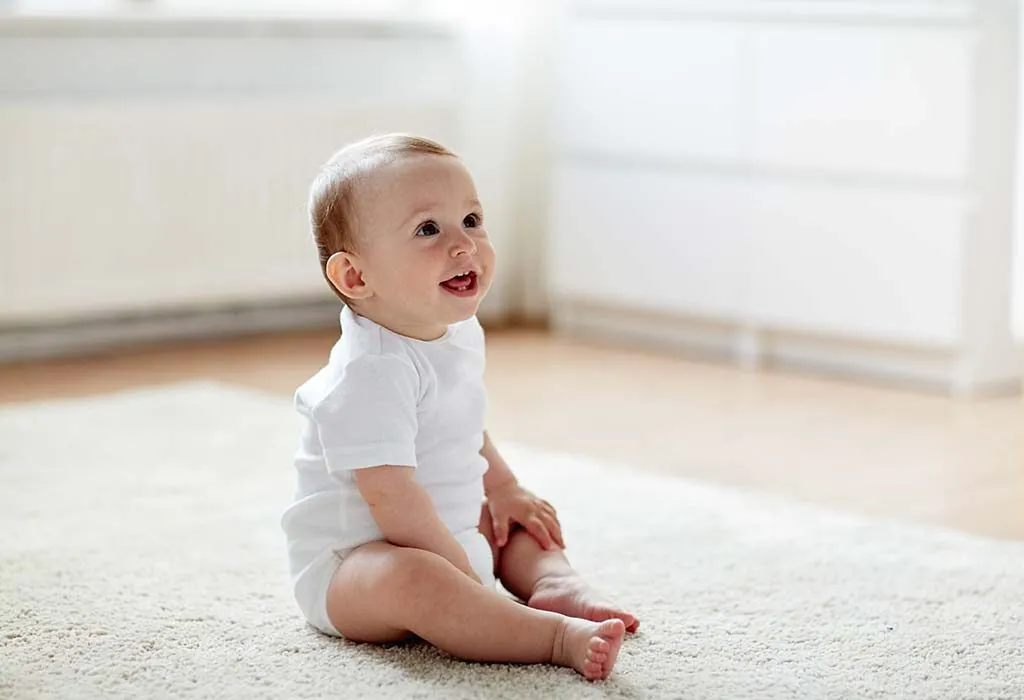 your baby will be able to sit up without support at 6-9 months