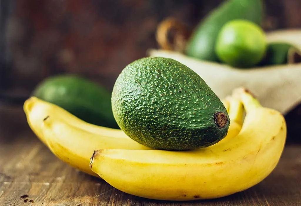 Banana and Avocado