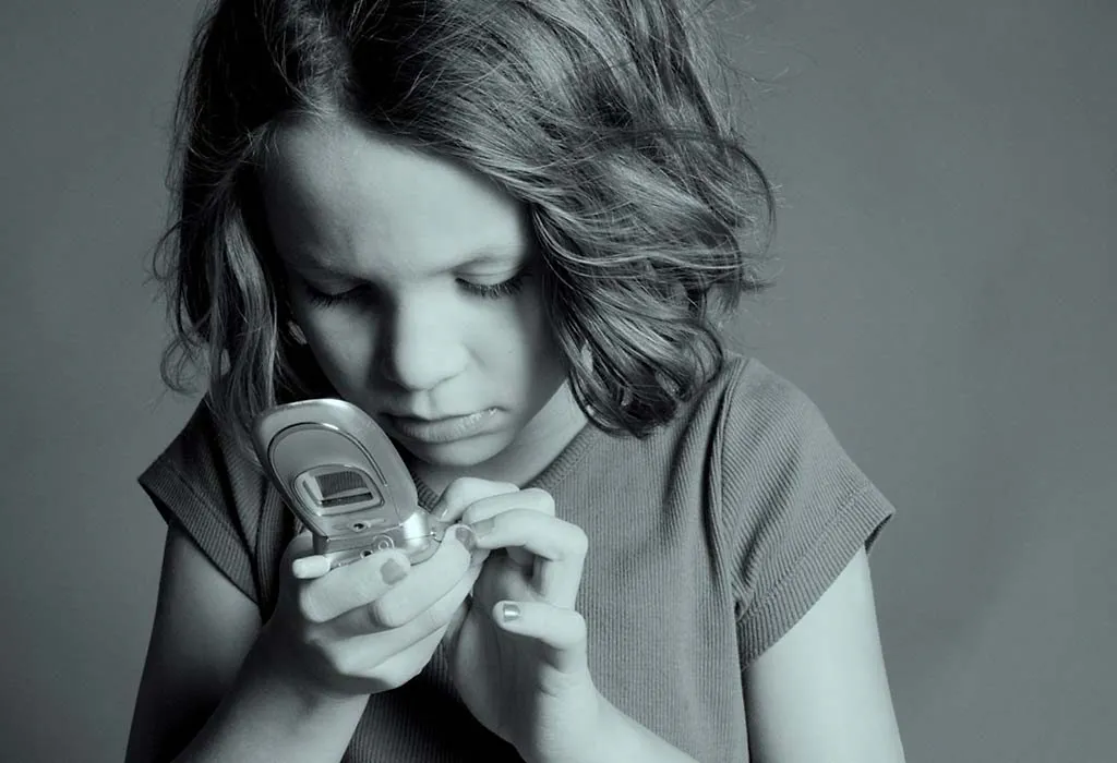 if you want to give your child a phone for safety reasons, buy her a simple phone