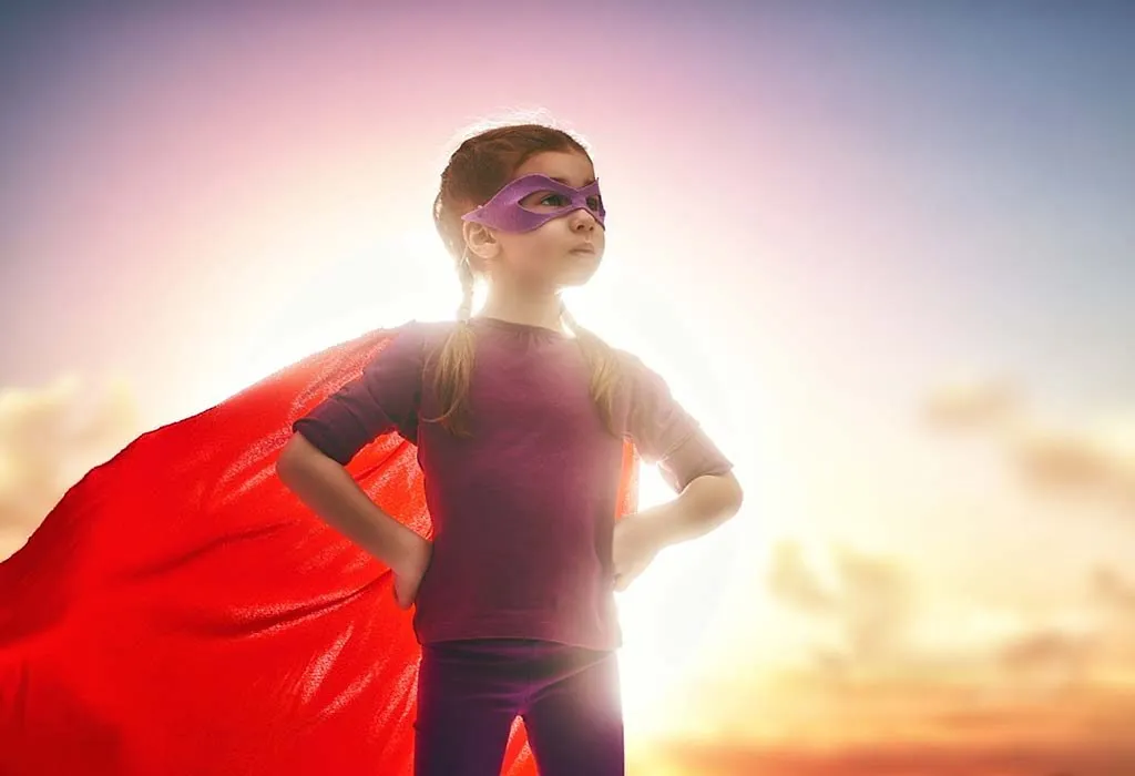 imitating superheroes can make your child feel empowered