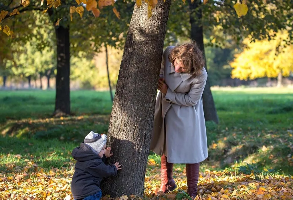 play hide and seek with your baby