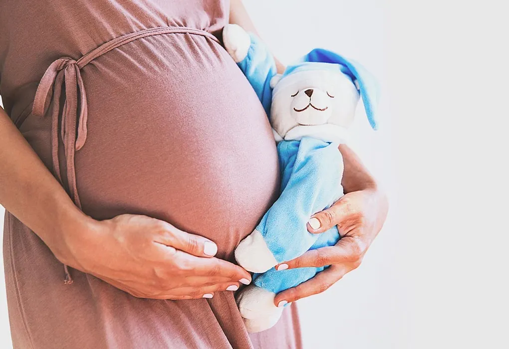 A pregnant woman