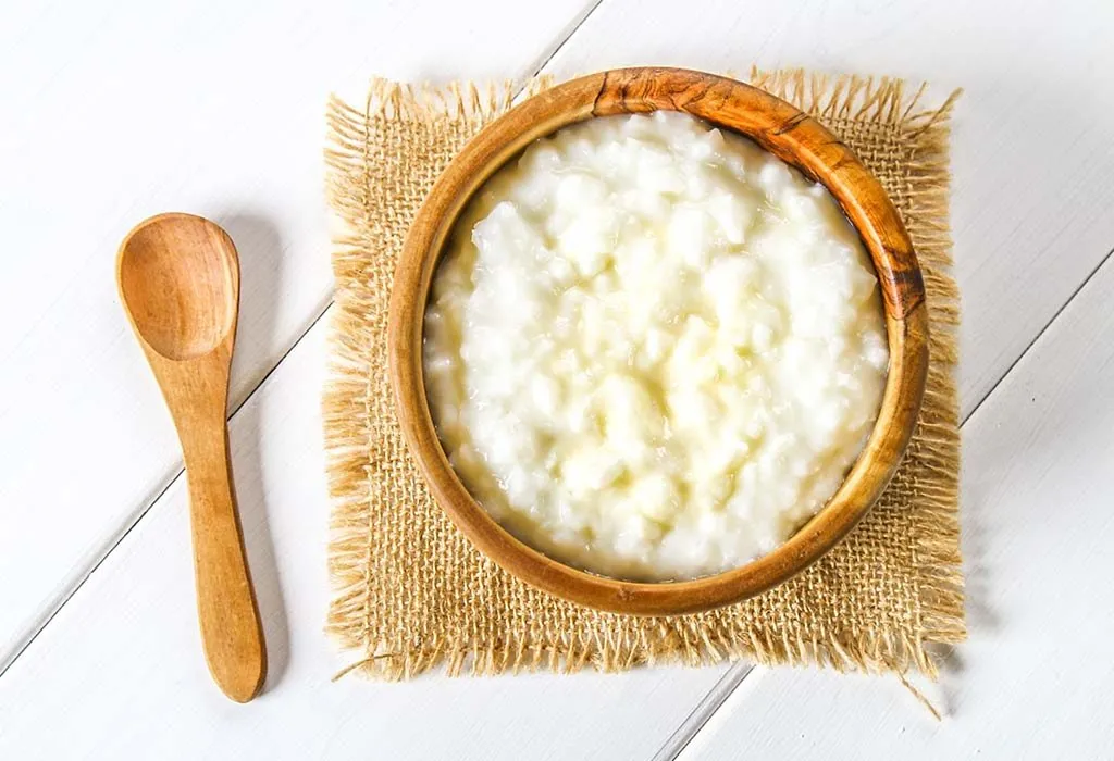 Mashed rice sales for baby