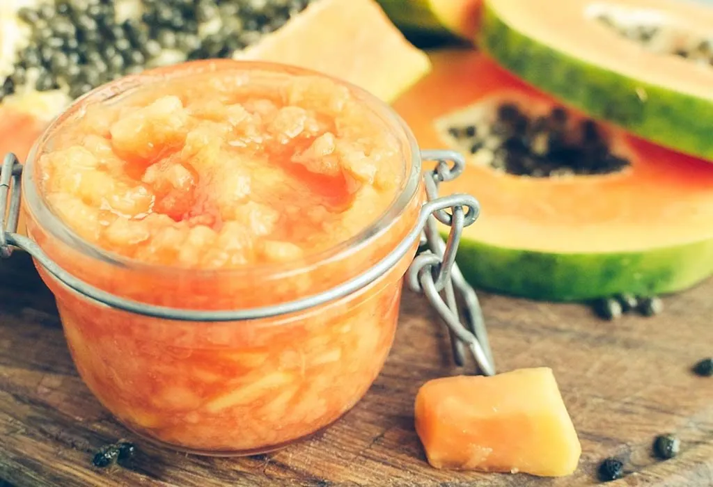 How to Make Papaya Puree Recipe on FirstCry Parenting