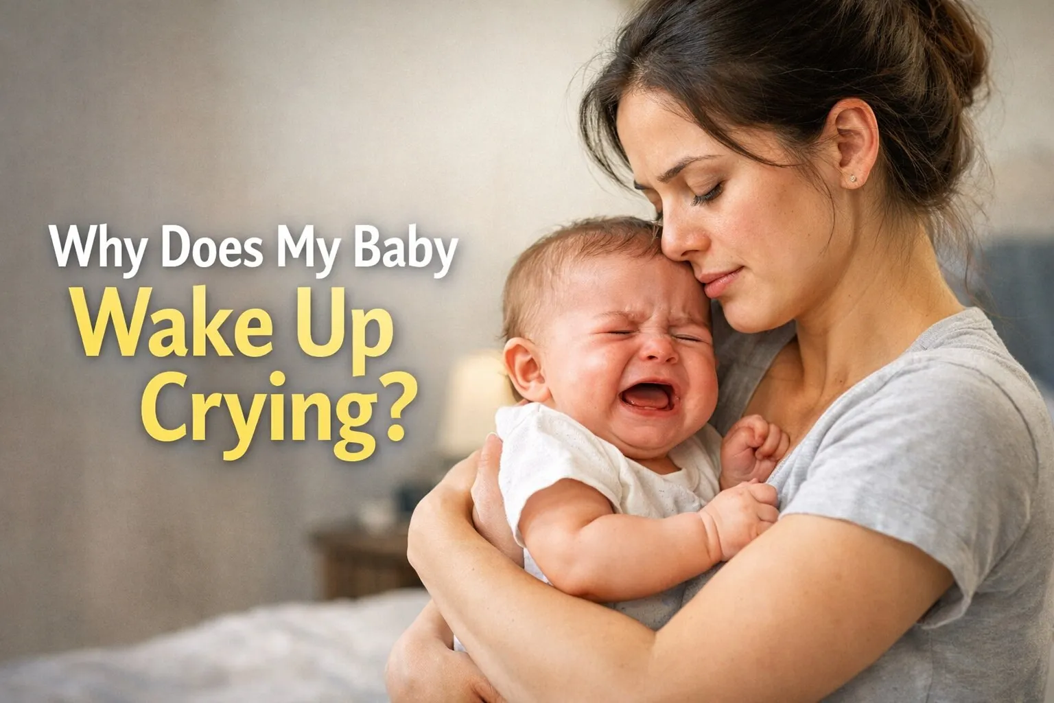 Why Does My Baby Wake Up Crying? Reasons & Solutions Why Does My Baby Wake Up Crying? Reasons & Solutions