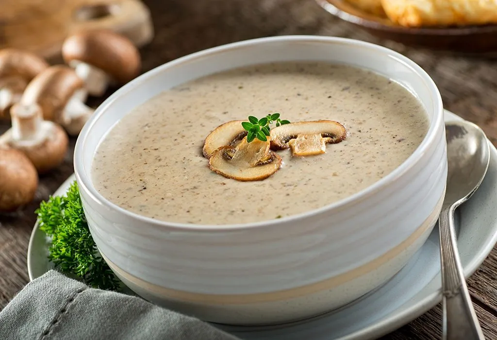 Cream of mushroom soup