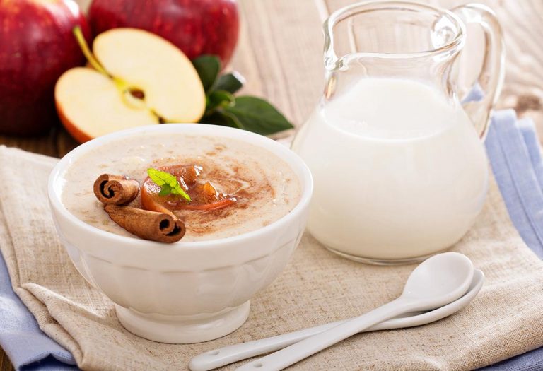 Apple Rice pudding