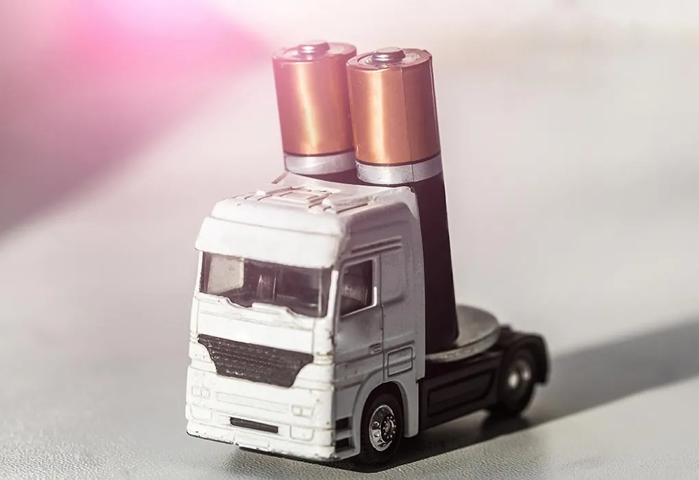 toy truck with battery