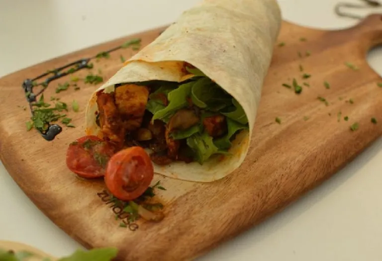 Kadhai Paneer Wrap