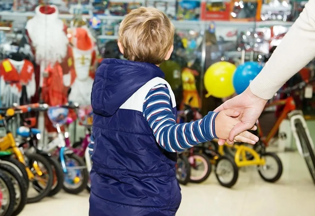 Don't give your child everything he wishes for