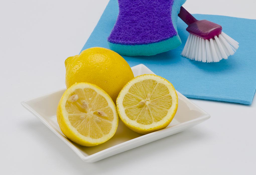 Lemon for cleaning