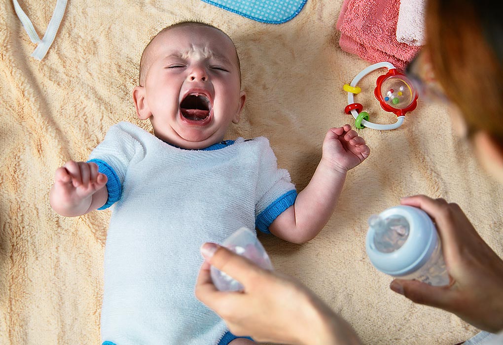 11 month old waking up at night crying