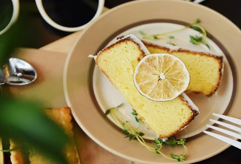 Lemon Sponge Cake (Egg Less)