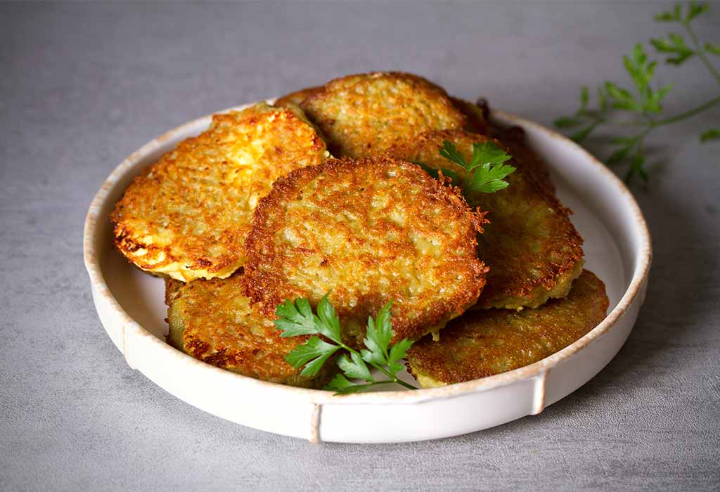 Sweet Potato & Zucchini Fritters