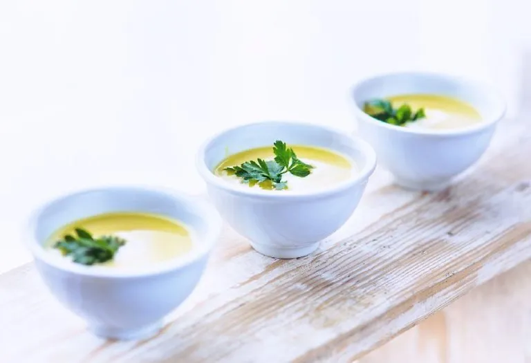 Mushroom Soup with Parsley