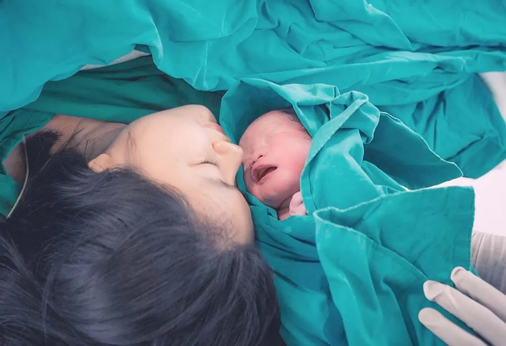 Mother with Newborn Baby