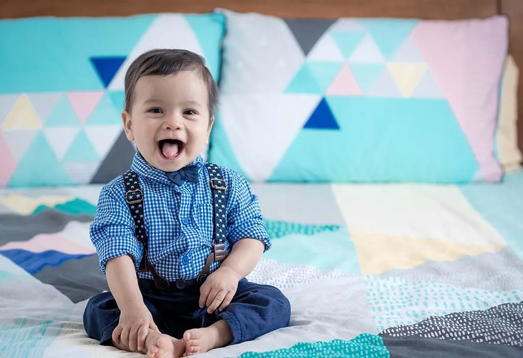 Your 45-week-old baby will be able to get into a sitting position properly