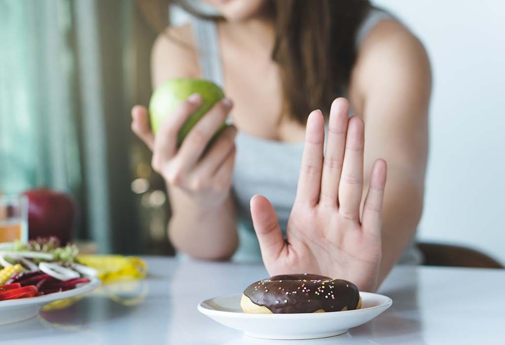 avoid eating sugary snacks