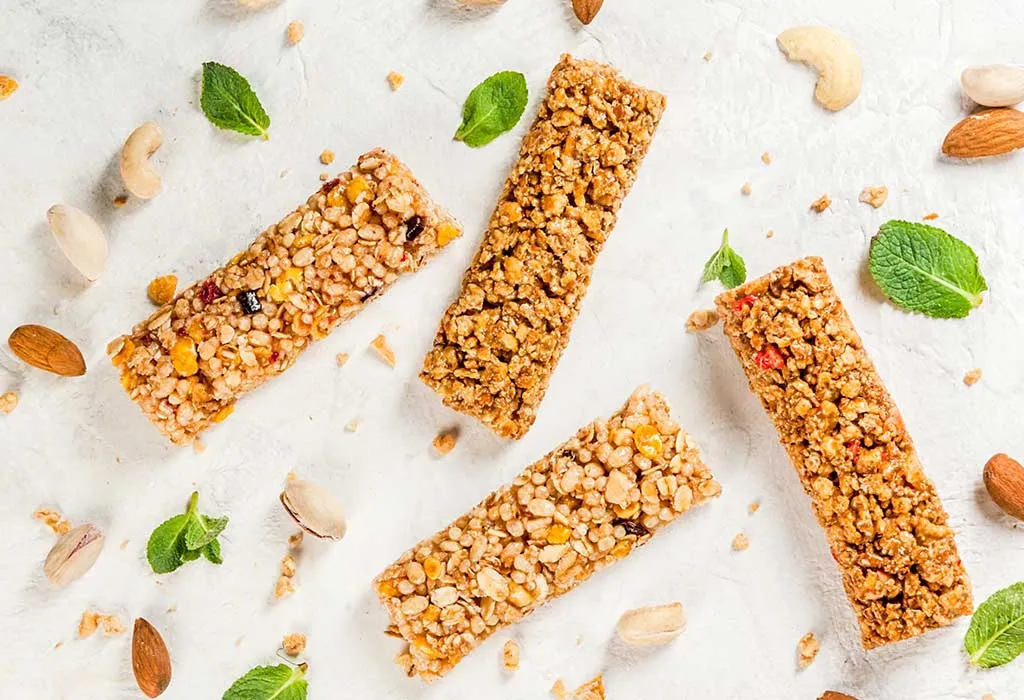 Crunchy nut protein bars