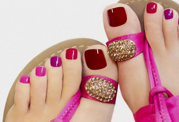 how to do a pedicure at home