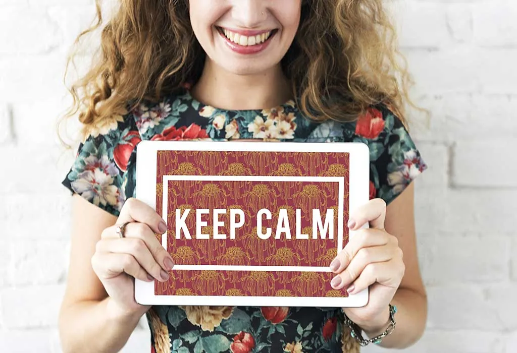 Keep calm and smile