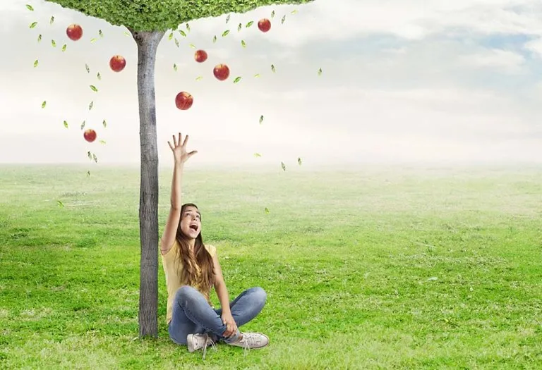 Apples and The Magician: Short and Fun Story for Kids