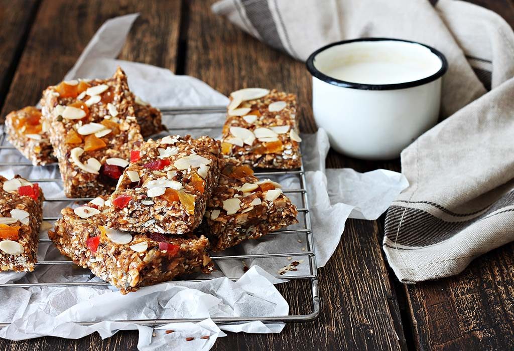 Chia and Apricot Energy Bars