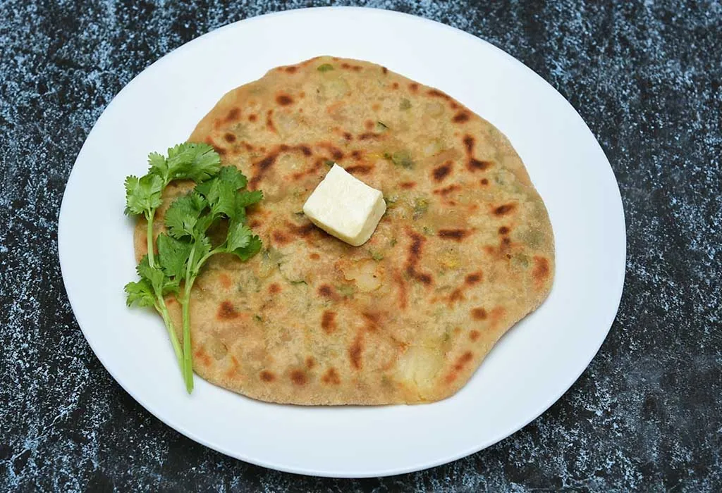 Paneer paratha